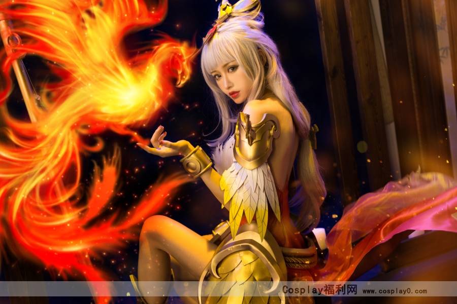 Cosplay福利/性感美女王者荣耀cosplay凤凰于飞王昭君美腿图片