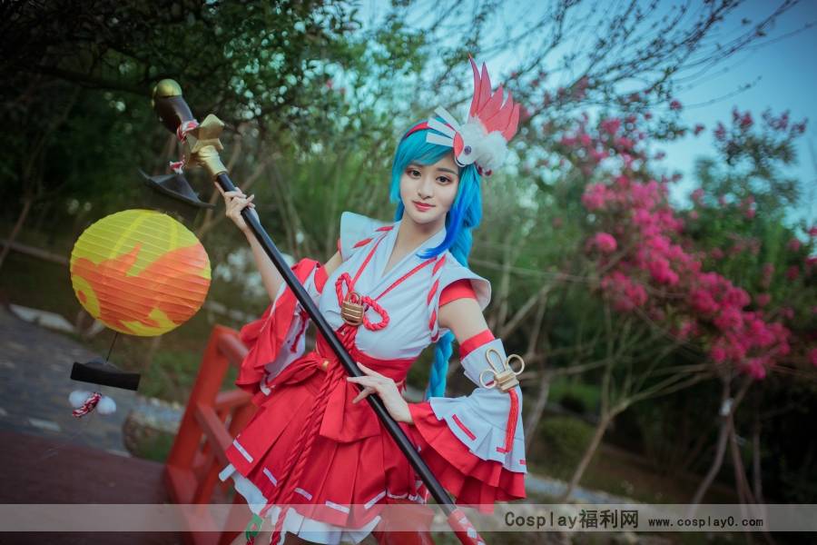 Cosplay福利/气质萌妹王者荣耀大乔同人cosplay美女图片