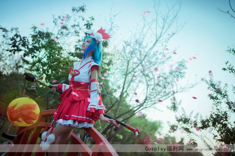 Cosplay福利/气质萌妹王者荣耀大乔同人cosplay美女图片