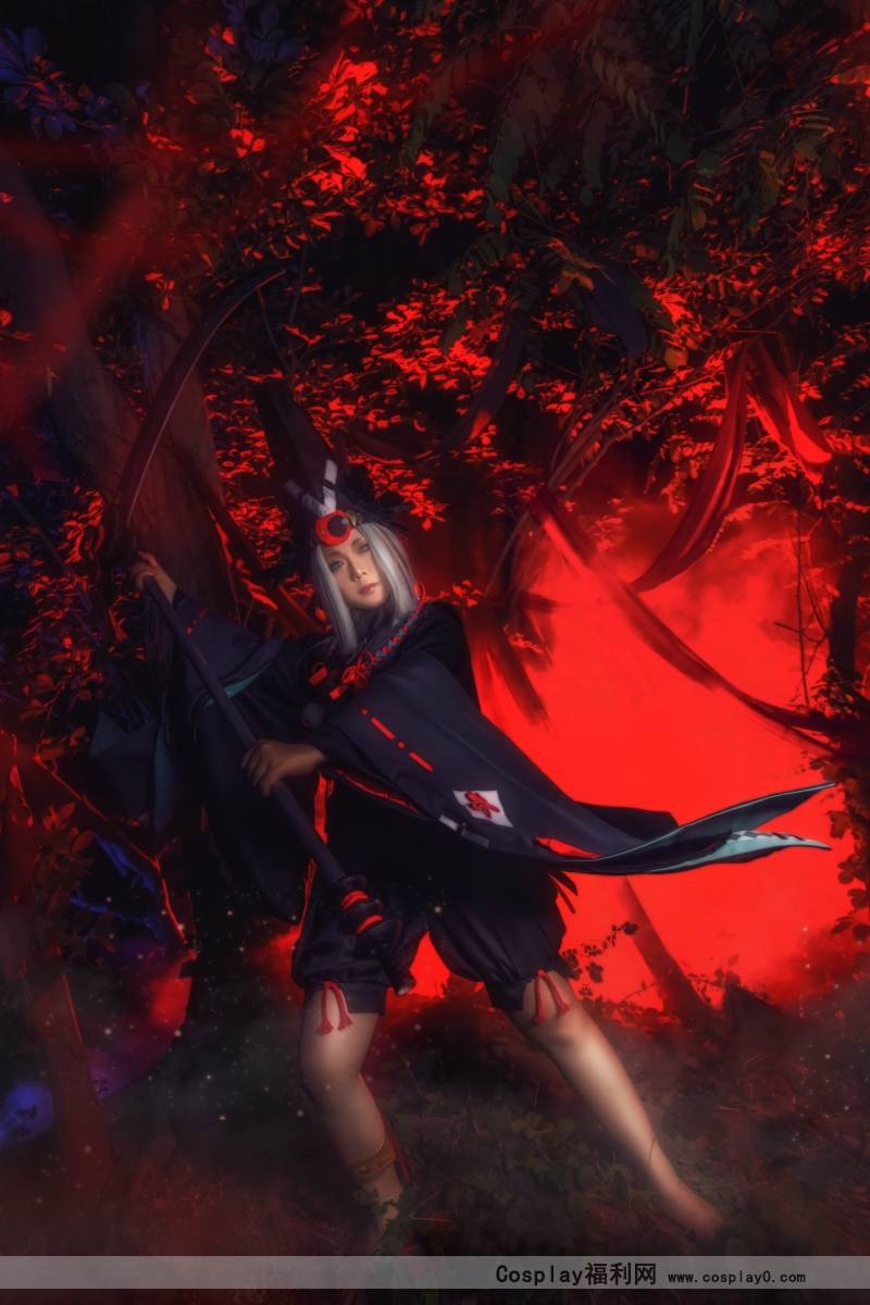 Cosplay福利/二次元萝莉阴阳师手游神乐和服cosplay美女图片