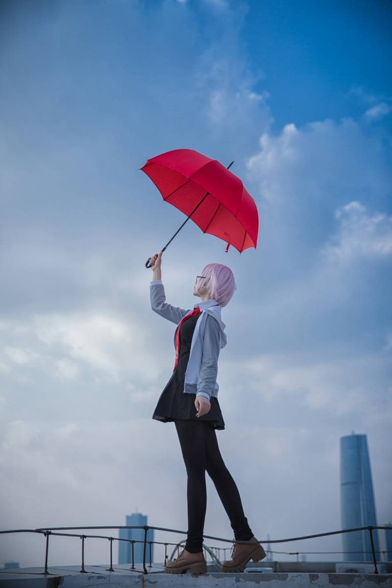 Cosplay福利/Fate/GO盾娘玛修·基列莱特cosplay唯美图片