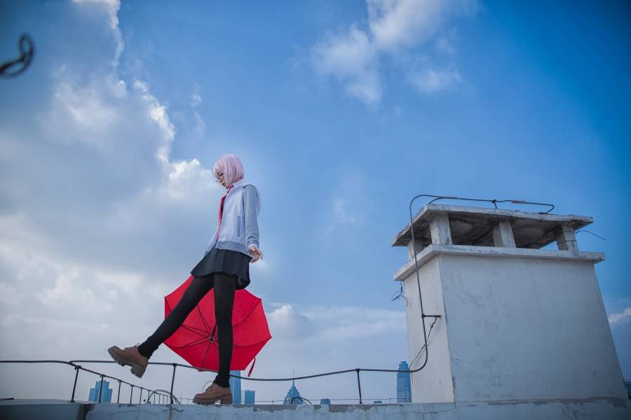 Cosplay福利/Fate/GO盾娘玛修·基列莱特cosplay唯美图片