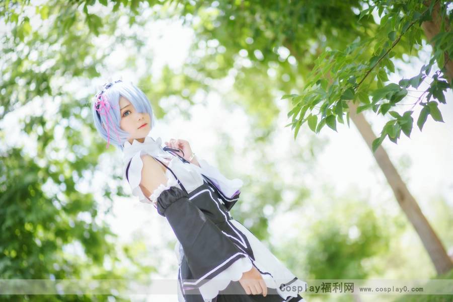 Cosplay福利/从零开始的异世界生活蕾姆cosplay白丝美女图片