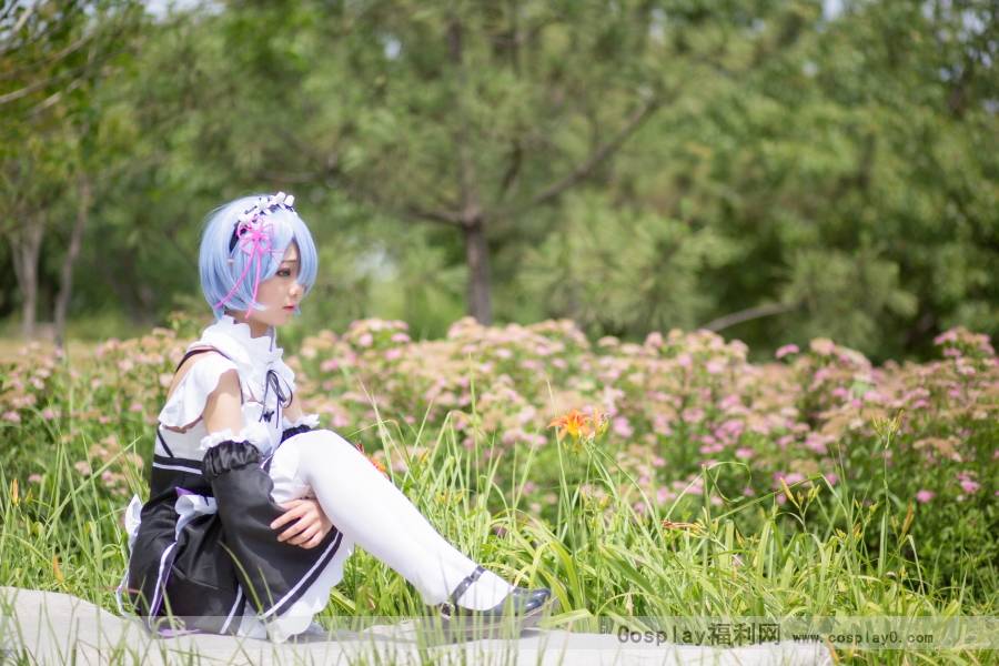 Cosplay福利/从零开始的异世界生活蕾姆cosplay白丝美女图片