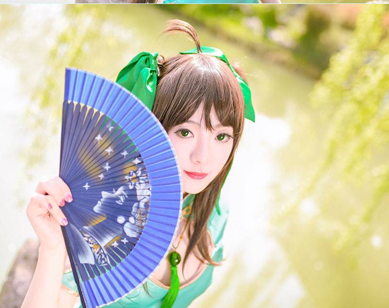 Cosplay福利/王者女英雄Cosplay泳装孙尚香旗袍美图