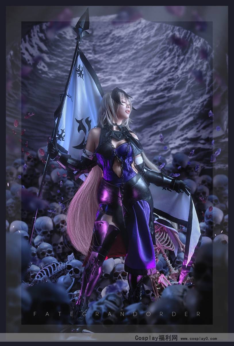 Cosplay福利/Fate/Grand Order贞德巨乳美女cosplay图片