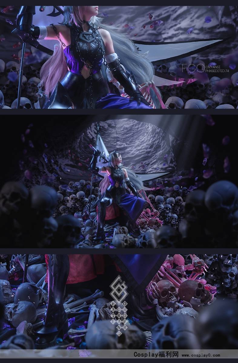 Cosplay福利/Fate/Grand Order贞德巨乳美女cosplay图片