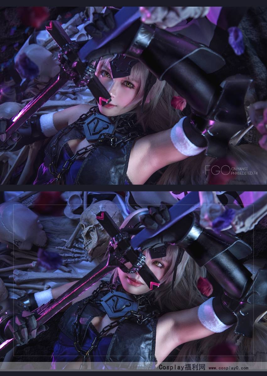 Cosplay福利/Fate/Grand Order贞德巨乳美女cosplay图片