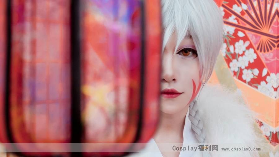 Cosplay福利/二次元萝莉阴阳师手游白藏主cos美女图片