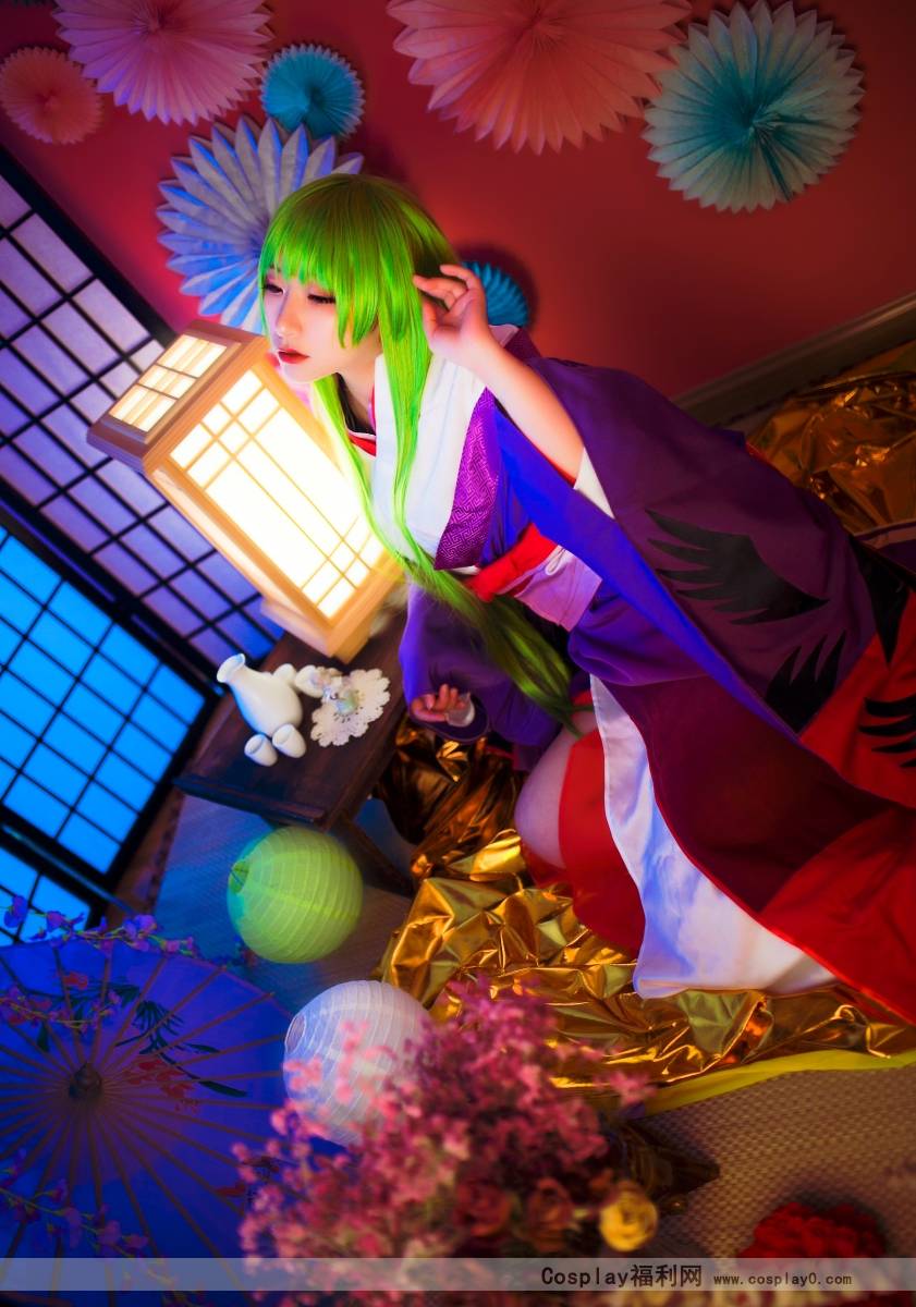 Cosplay福利/日系动漫反叛的鲁路修C.C. cosplay美女图片