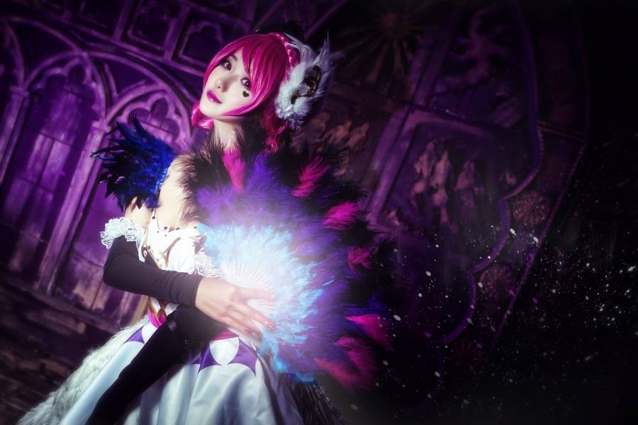 Cosplay福利/王者女英雄Cosplay泳装天鹅之梦小乔图片