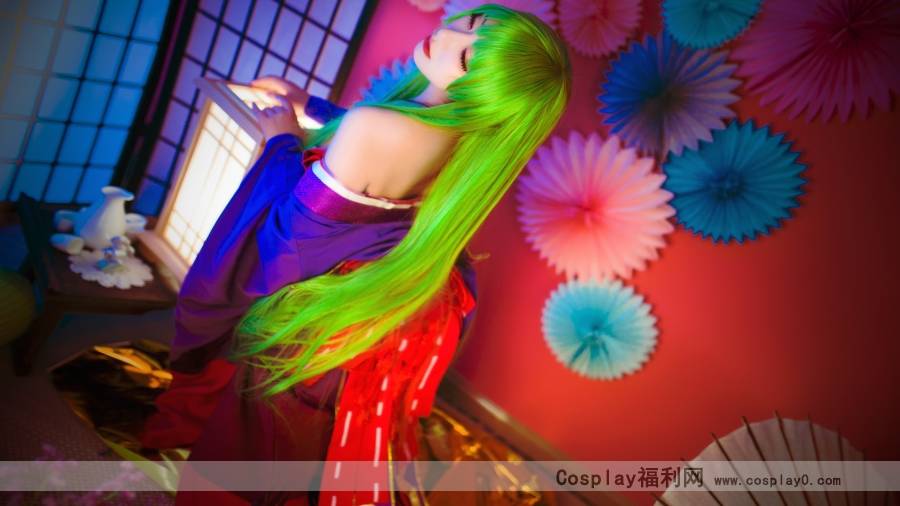 Cosplay福利/日系动漫反叛的鲁路修C.C. cosplay美女图片
