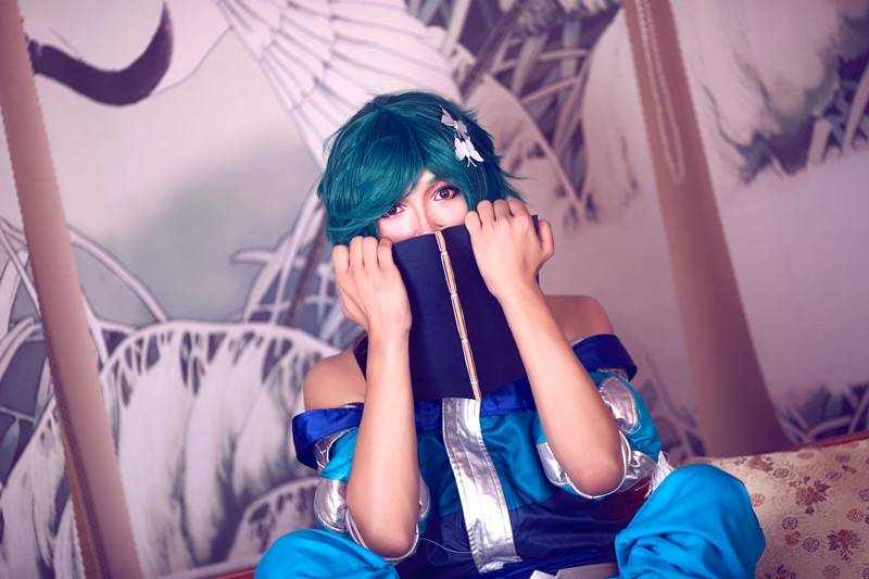 Cosplay福利/半次元coser最新王者荣耀cosplay庄周图片