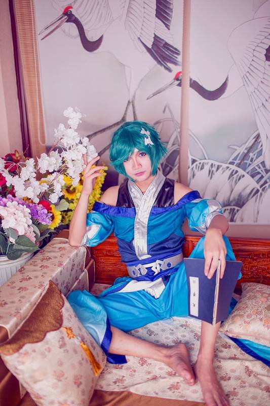 Cosplay福利/半次元coser最新王者荣耀cosplay庄周图片