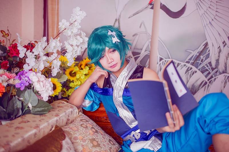 Cosplay福利/半次元coser最新王者荣耀cosplay庄周图片