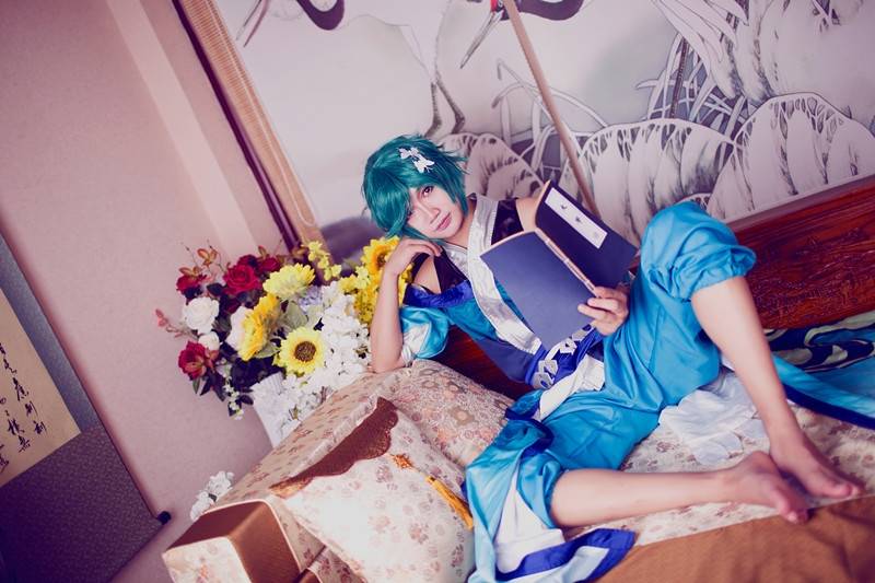 Cosplay福利/半次元coser最新王者荣耀cosplay庄周图片