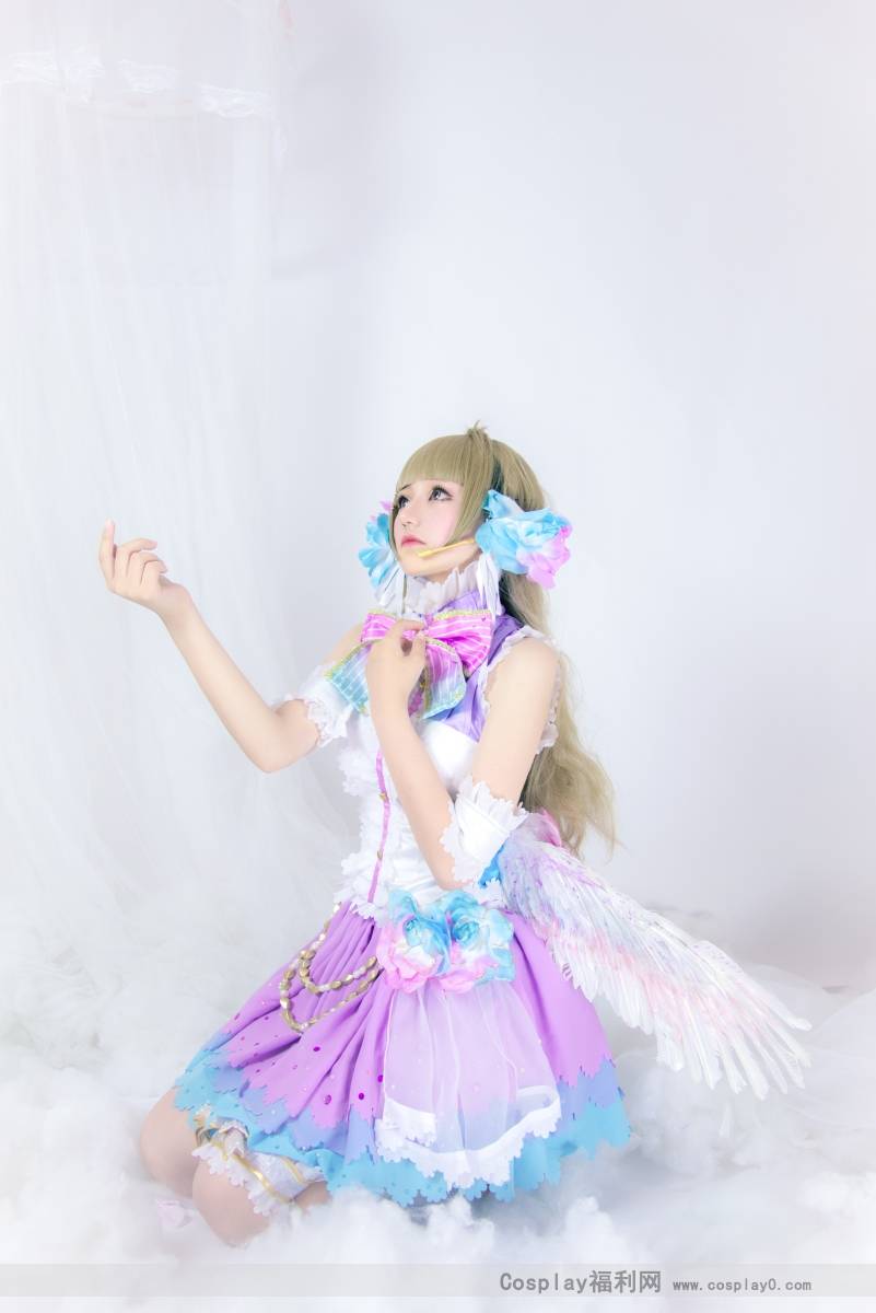 Cosplay福利/Love Live!南小鸟园田海未腿控裸足cosplay美女图片