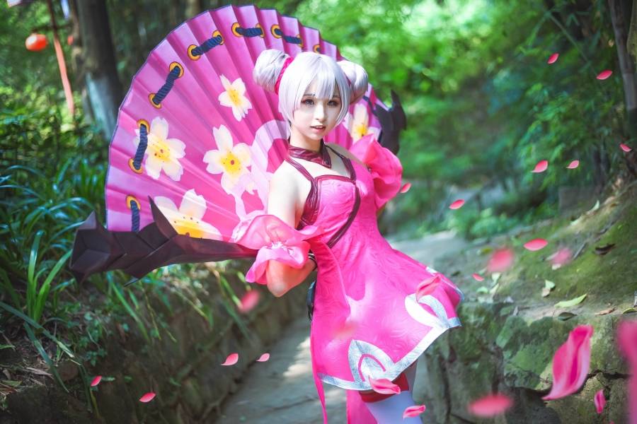 Cosplay福利/王者女英雄Cosplay泳装 王者荣耀小乔cosplay图片