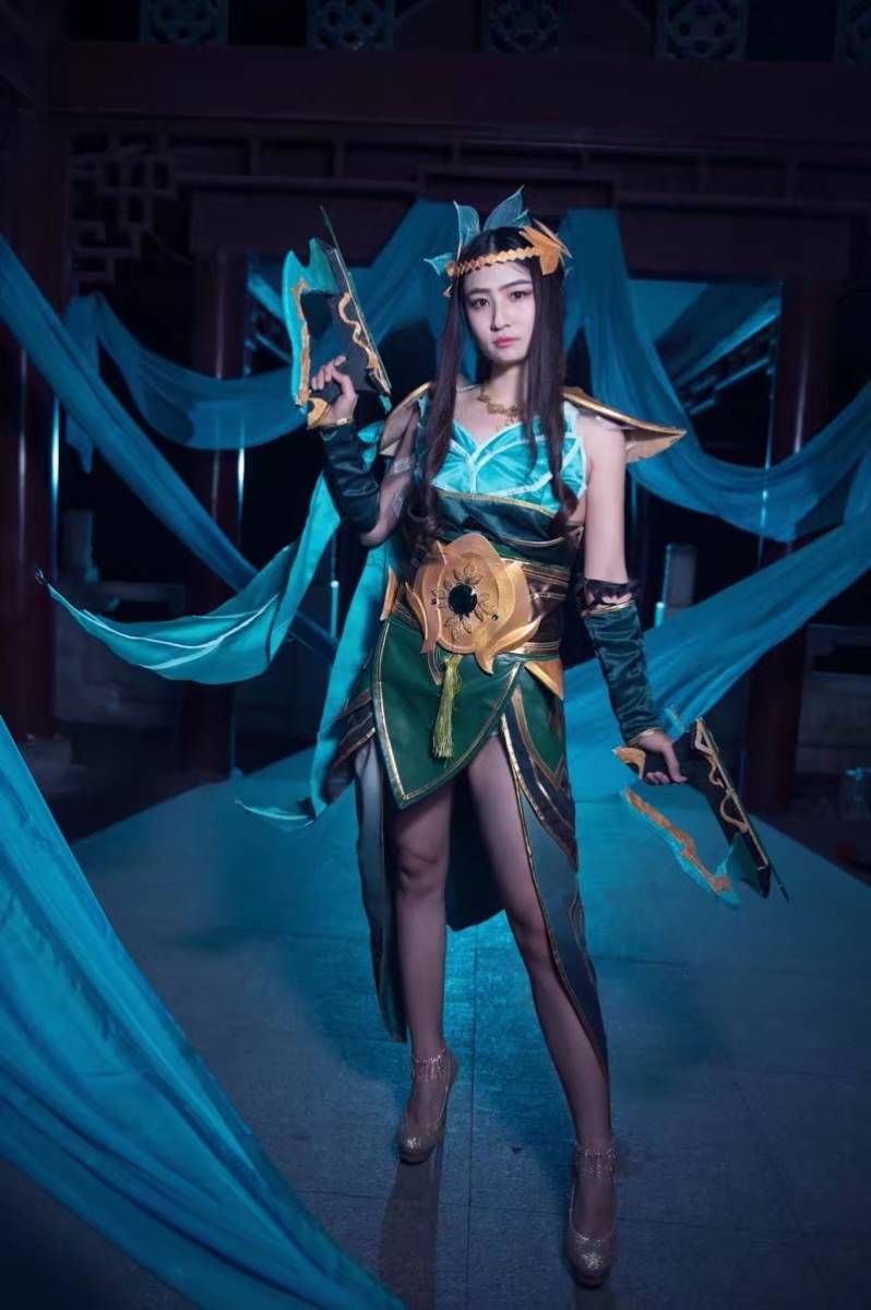 Cosplay福利/王者女英雄Cosplay泳装 王者荣耀虞姬cosplay图片