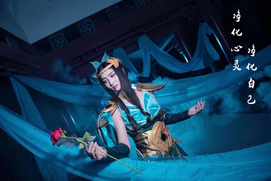Cosplay福利/王者女英雄Cosplay泳装 王者荣耀虞姬cosplay图片