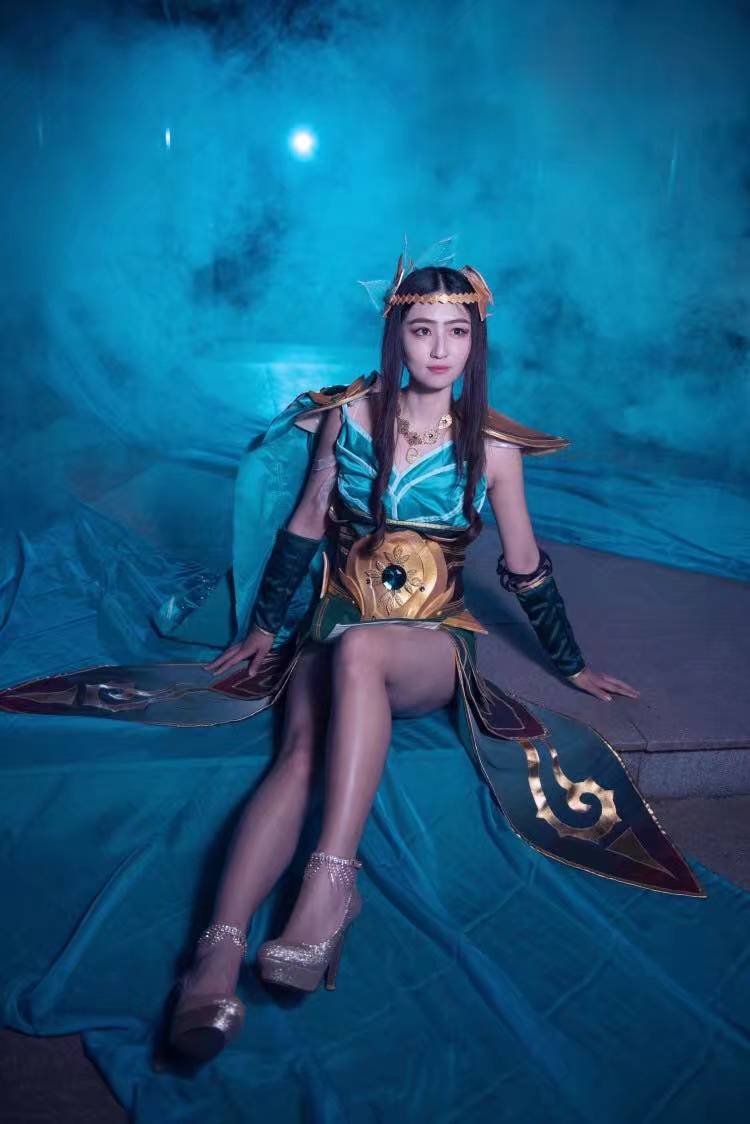 Cosplay福利/王者女英雄Cosplay泳装 王者荣耀虞姬cosplay图片