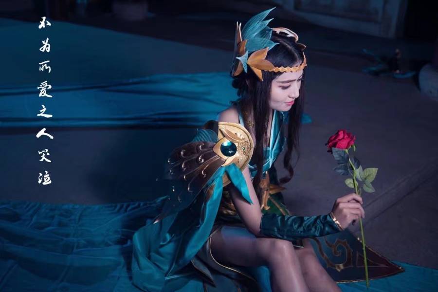 Cosplay福利/王者女英雄Cosplay泳装 王者荣耀虞姬cosplay图片