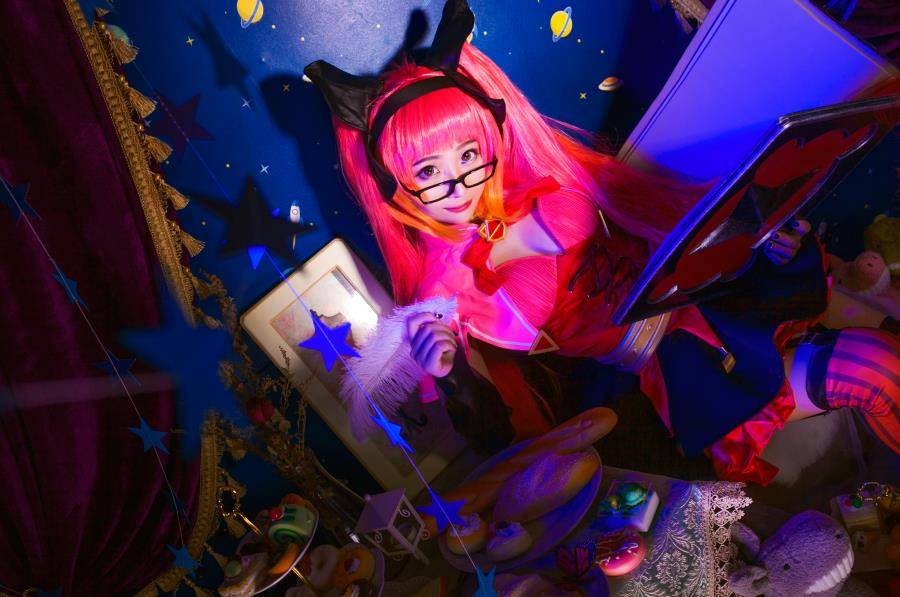 Cosplay福利/王者女英雄Cosplay泳装 王者荣耀安琪拉cosplay图片