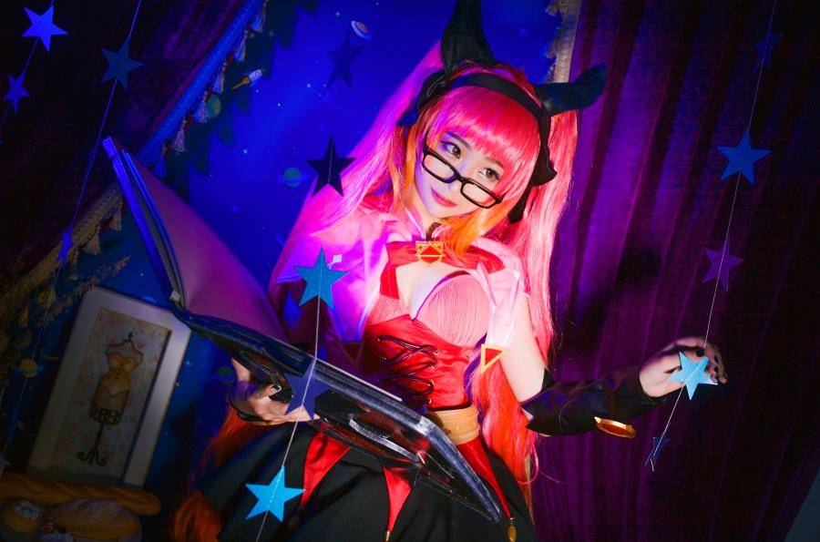 Cosplay福利/王者女英雄Cosplay泳装 王者荣耀安琪拉cosplay图片