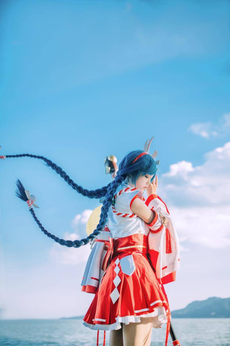 Cosplay福利/王者女英雄Cosplay泳装 王者荣耀大乔cosplay图片