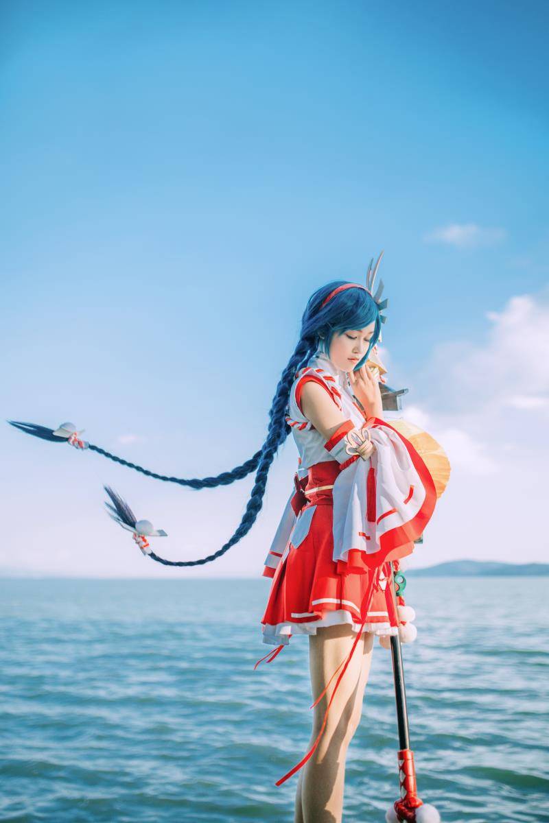 Cosplay福利/王者女英雄Cosplay泳装 王者荣耀大乔cosplay图片