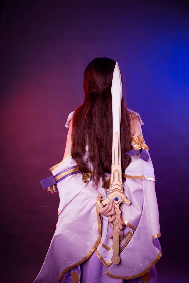 Cosplay福利/王者荣耀女英雄图片 王者荣耀cosplay露娜图片