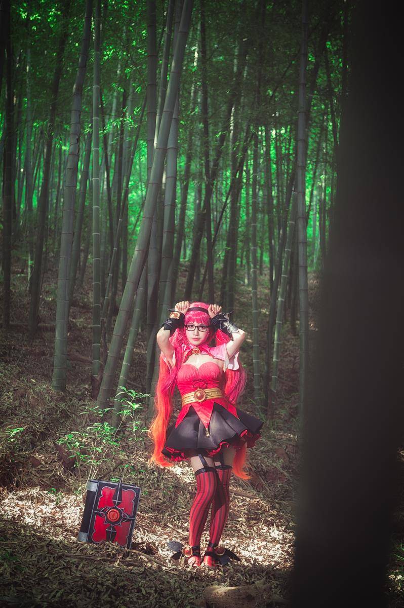 Cosplay福利/王者女英雄Cosplay泳装 王者荣耀安琪拉cosplay图片