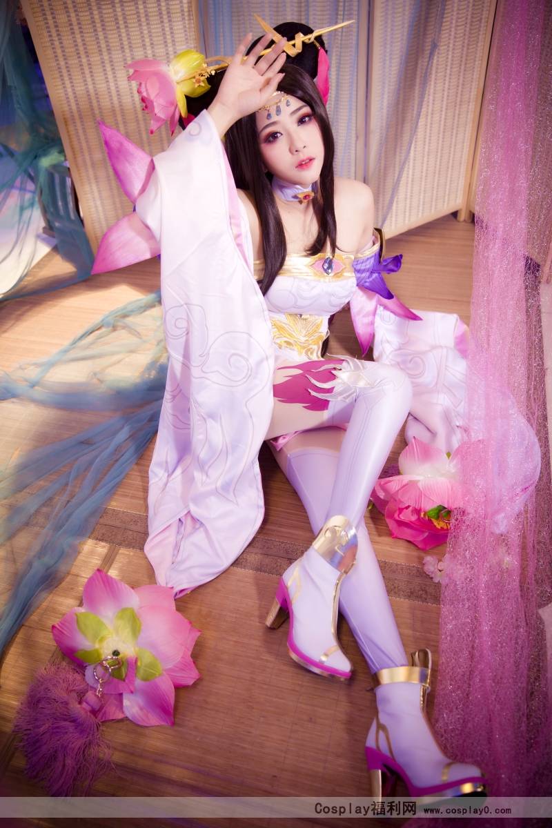 Cosplay福利/性感美女王者荣耀cosplay貂蝉古风美图