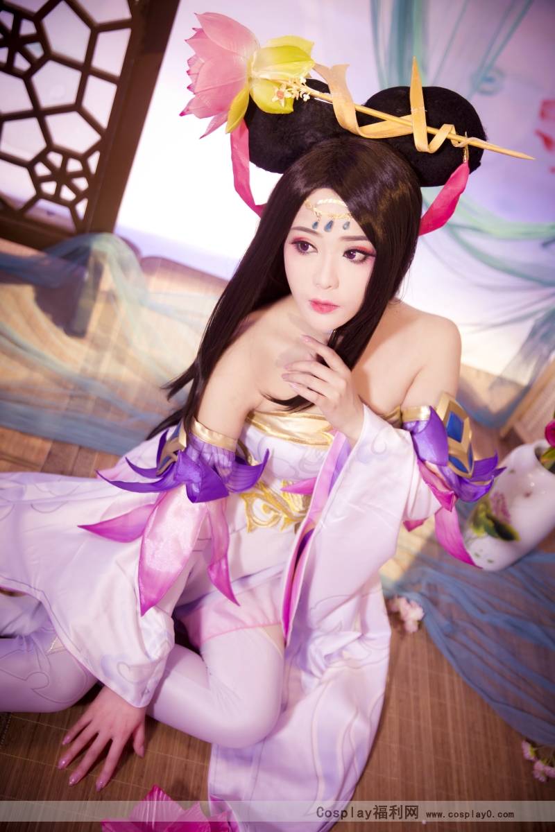 Cosplay福利/性感美女王者荣耀cosplay貂蝉古风美图