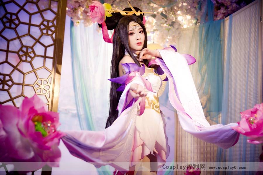 Cosplay福利/性感美女王者荣耀cosplay貂蝉古风美图