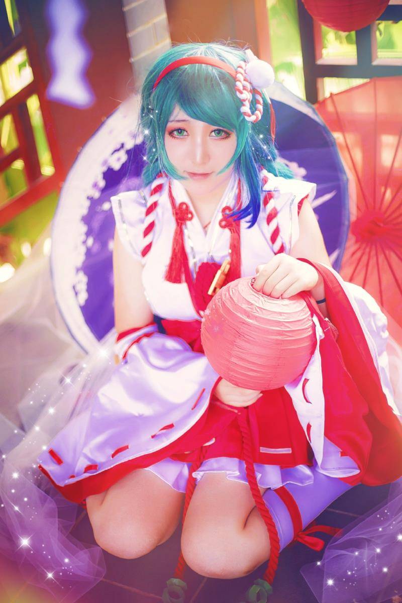 Cosplay福利/王者女英雄Cosplay泳装 王者荣耀大乔cosplay图片