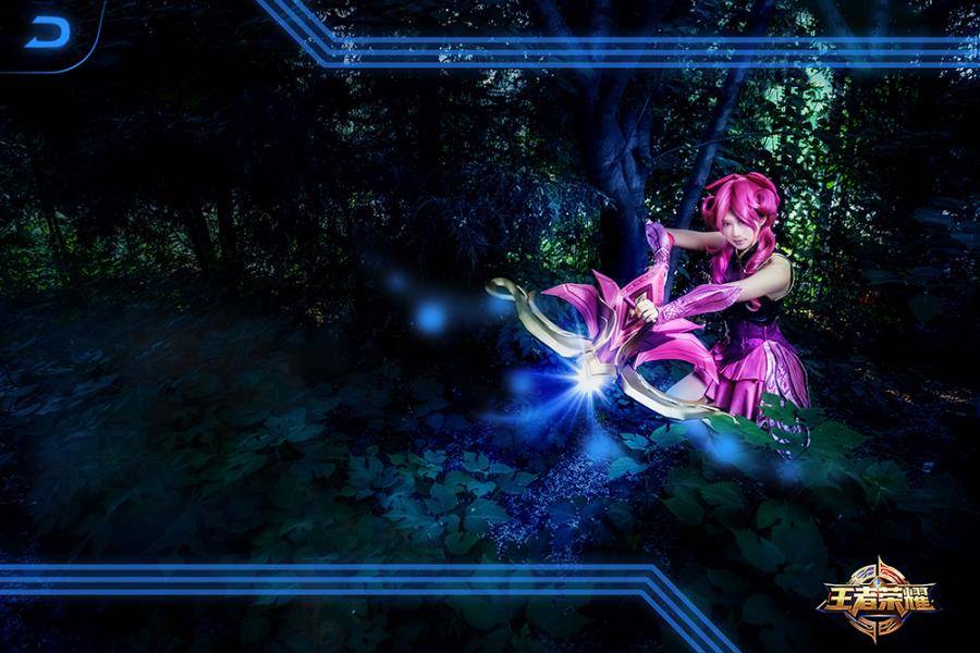Cosplay福利/王者女英雄Cosplay泳装 王者荣耀孙尚香cosplay图片
