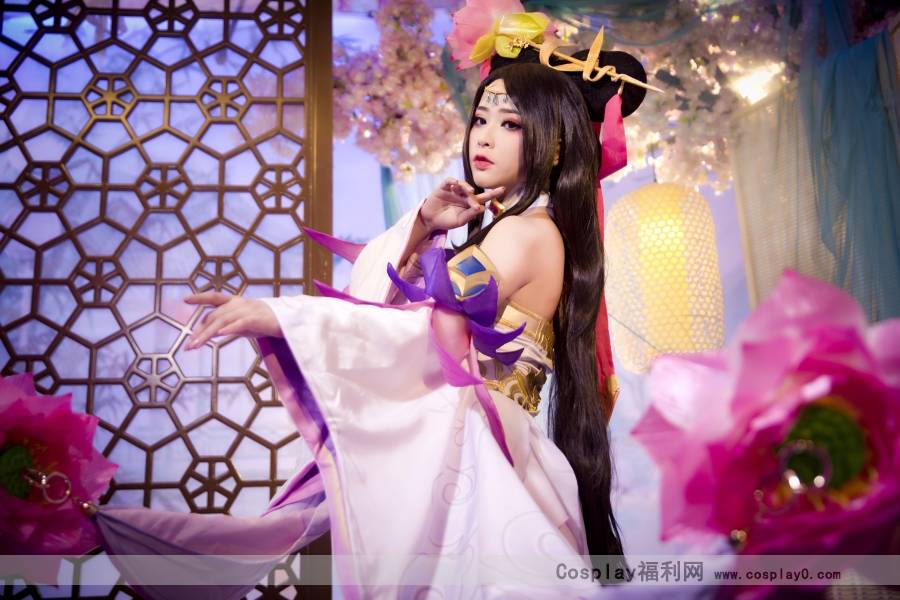 Cosplay福利/性感美女王者荣耀cosplay貂蝉古风美图
