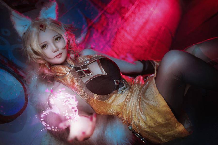 Cosplay福利/王者女英雄Cosplay泳装 王者荣耀妲己cosplay图片