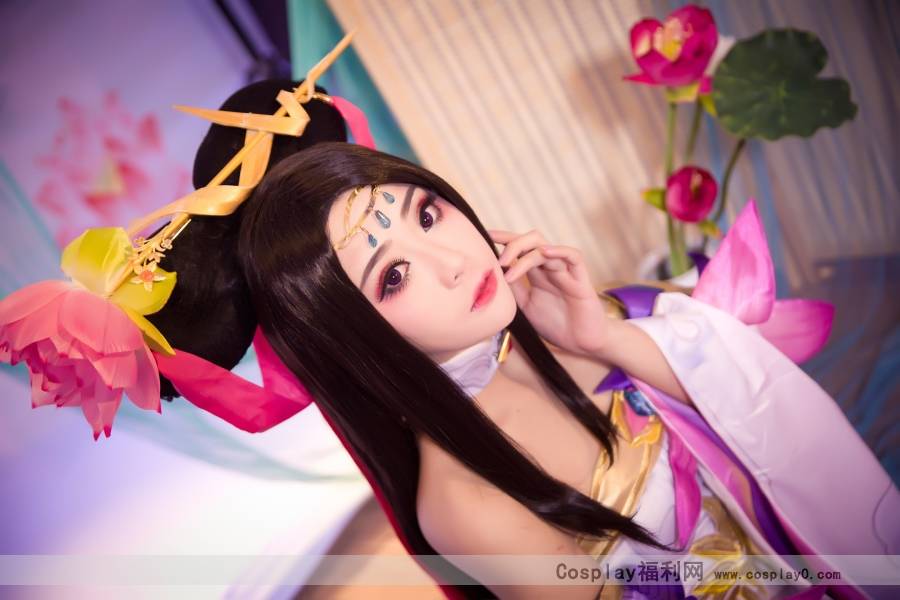 Cosplay福利/性感美女王者荣耀cosplay貂蝉古风美图