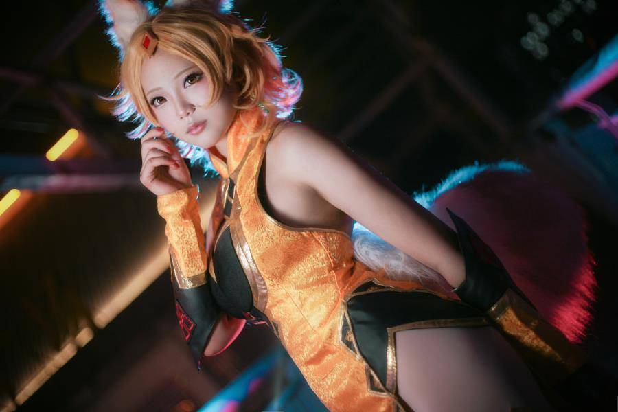 Cosplay福利/王者女英雄Cosplay泳装 王者荣耀妲己cosplay图片