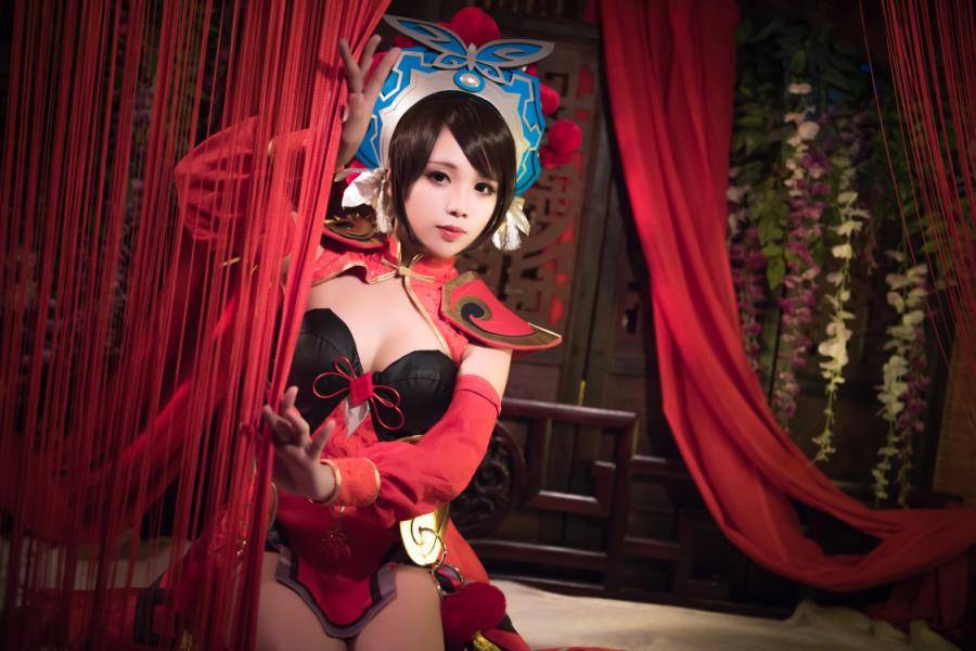 Cosplay福利/王者女英雄Cosplay泳装 霸王别姬虞姬cosplay图片