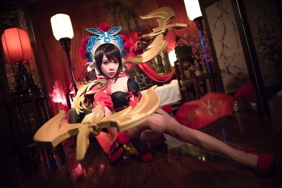Cosplay福利/王者女英雄Cosplay泳装 霸王别姬虞姬cosplay图片