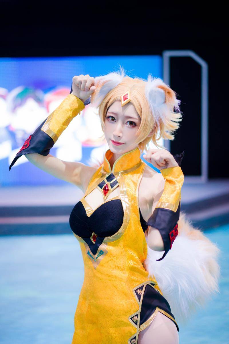 Cosplay福利/王者女英雄Cosplay泳装 王者荣耀妲己cosplay图片