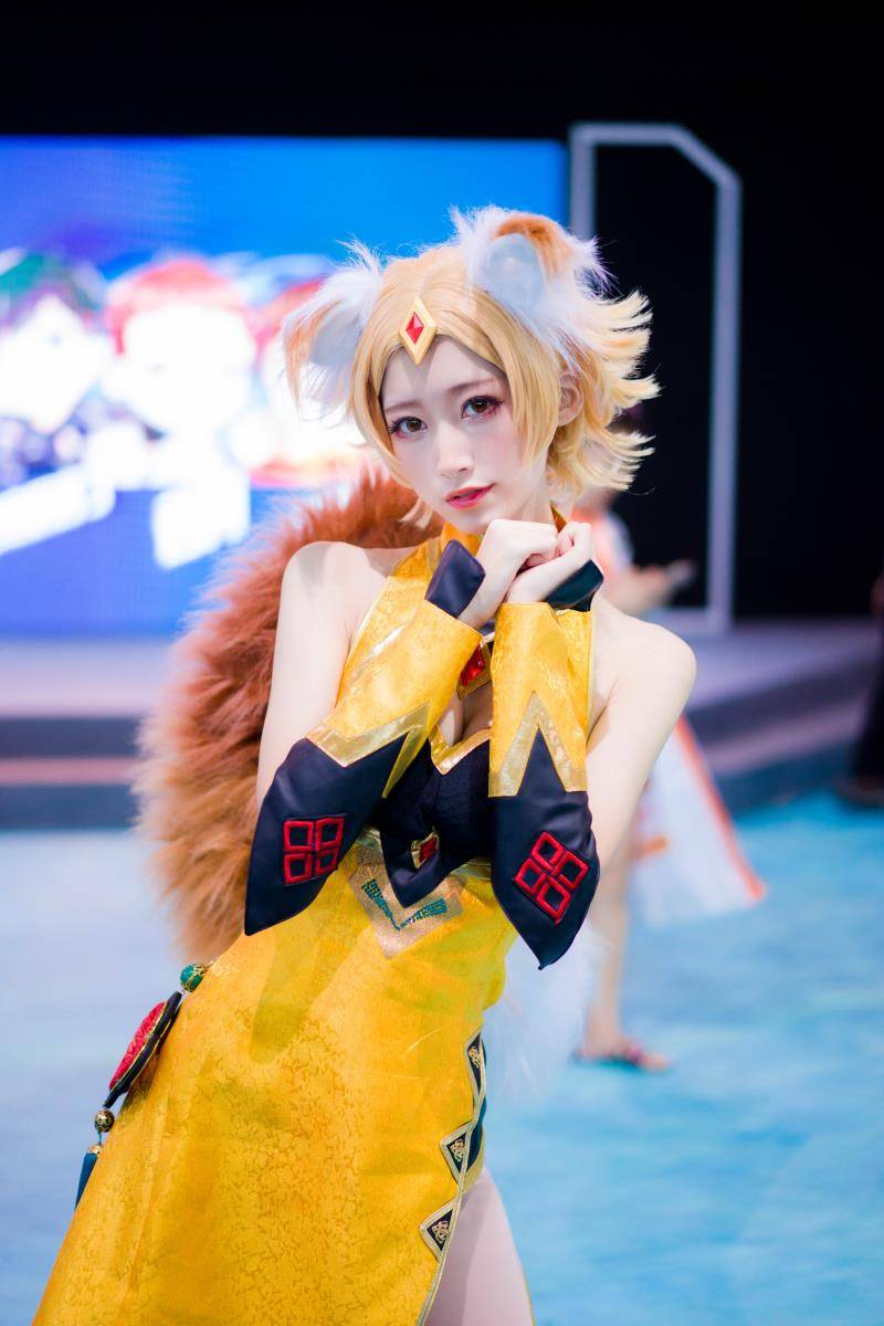 Cosplay福利/王者女英雄Cosplay泳装 王者荣耀妲己cosplay图片