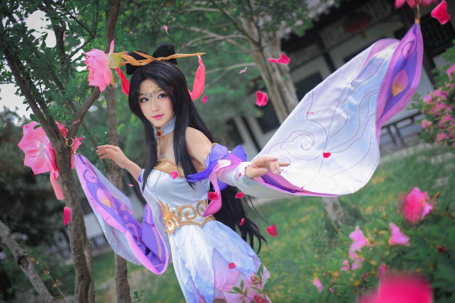 Cosplay福利/王者女英雄Cosplay泳装 王者荣耀貂蝉cosplay图片