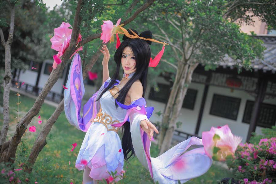 Cosplay福利/王者女英雄Cosplay泳装 王者荣耀貂蝉cosplay图片