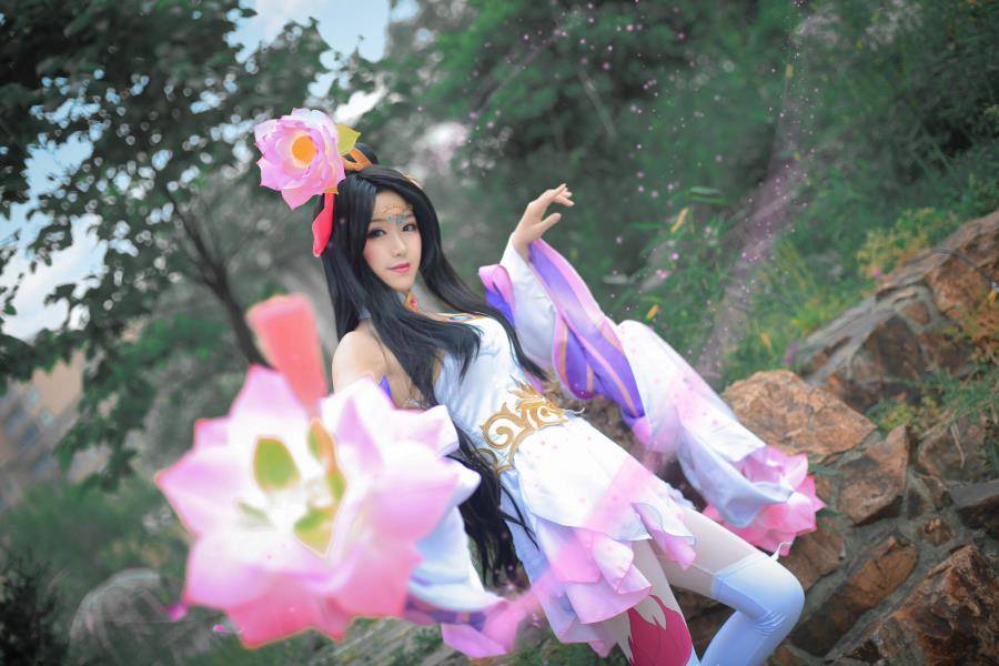 Cosplay福利/王者女英雄Cosplay泳装 王者荣耀貂蝉cosplay图片