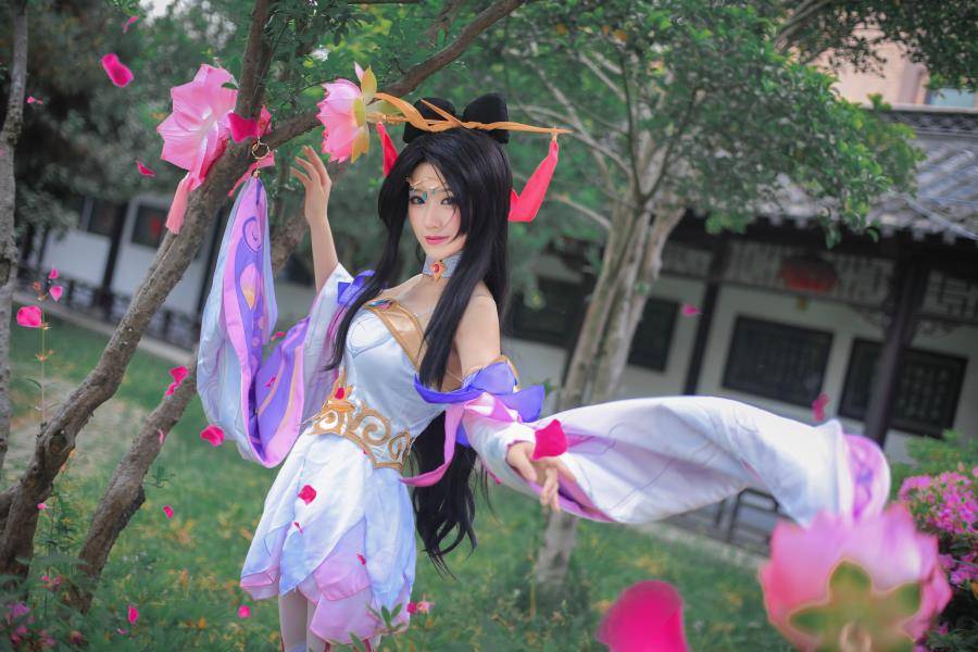 Cosplay福利/王者女英雄Cosplay泳装 王者荣耀貂蝉cosplay图片