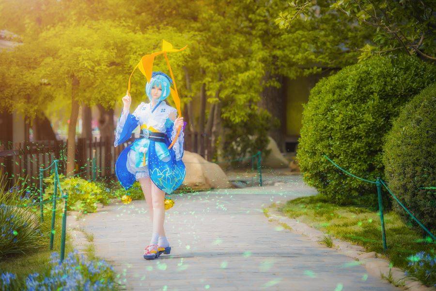 Cosplay福利/半次元福利向阴阳师cosplay萤草美女图片